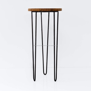 Modern Luxury <b>Round</b> Coffee <b>Table</b> Industrial Wooden Design Decorative Nesting Side <b>Table</b> for Dining Home Living Room Kitchen Use - Product Image 6