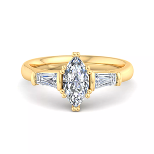 Anillo de Oro Blanco Sólido de 18K con Banda Trenzada Entrelazada, Anillo de Aniversario de Bodas con Diamantes Cultivados en Laboratorio con Engaste Pavé para Mujer - Product Image 5