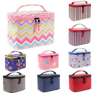 Bolsa Térmica Personalizada para Crianças com Padrão Listrado em Oxford, Isolada, para Almoço Escolar - Product Image 5