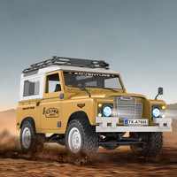 Voiture télécommandée RC 1:10, haute vitesse, tout-terrain, camionnette simulée, jouet pour enfants, véhicule de jeu extérieur