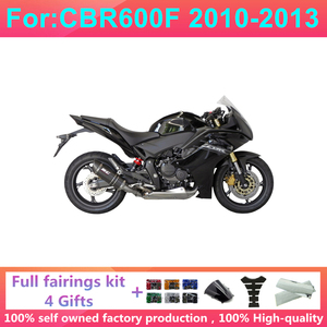 Nouveaux kits de carénages de moto ABS compatibles avec HONDA CBR600F 2011 <span class=keywords><strong>2012</strong></span> 2013 2014 CBR600 <span class=keywords><strong>F</strong></span> <span class=keywords><strong>CBR</strong></span> 600F 11 12 13 Kit de carénage complet - Product Image 4