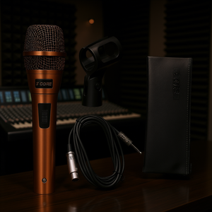 Micrófono Dinámico Cardioide Profesional de 5 Núcleos con Conector XLR de Cobre para Cantar Karaoke - Product Image 2