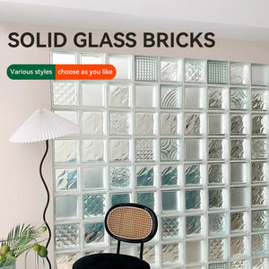 Fabbrica di vendita diretta di <span class=keywords><strong>mattoni</strong></span> di cristallo Ultra-chiaro di vetro fabbrica di <span class=keywords><strong>mattoni</strong></span> decorazione per la casa in vetro solido blocchi di cristallo - Product Image 3