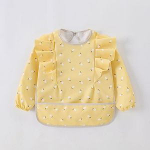 Babero Impermeable para Bebé, Diseño Estampado, Overol Completo, Antiaceite, Antisuciedad, con Cierre Inverso para Niños y Niñas, Uso en Jardín <span class=keywords><strong>de</strong></span> Infancia - Product Image 3