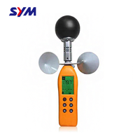 Pièces détachées pour grue à tour : Anémomètre portable, moniteur de stress thermique WBGT (Température du globe à bulbe humide) TWL-1S