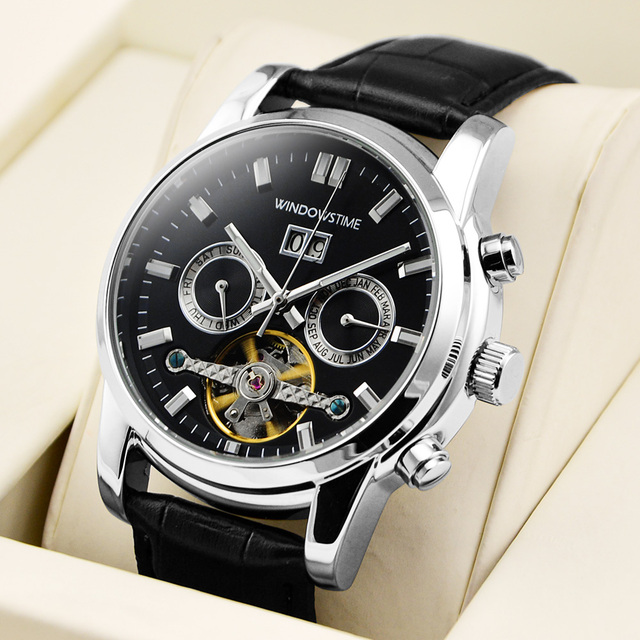 Men'S Luxury Watch Montre De Luxe Pour Hommes Luminous Chronograph Sports Waterproof Mechanical Automatic Wrist Watch Men