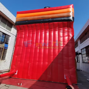 Tobogán inflable gigante doble para fiestas al aire libre, castillo inflable, tobogán acuático pirata para adultos - Product Image 6