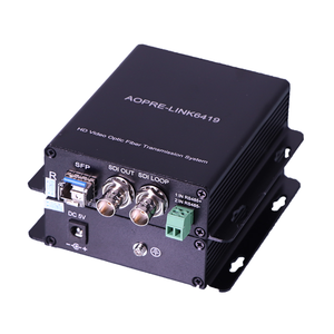 Extensor de Fibra Óptica Industrial 3G-SDI 1080P60Hz, Convertidor SDI sobre Fibra con Salida en Bucle SDI y Datos de Retorno RS485 para Transmisión - Product Image 3