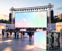 Pantalla LED de Alquiler para Exteriores de Alta Resolución TOPvision, Resistente al Agua IP65, 500x500x500 1000mm, P2.976 P3.91 P4.81, para Espectáculos