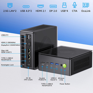 2025 Flaggschiff Tacteasy K8-Plus Mini-<span class=keywords><strong>PC</strong></span> |   AMD Ryzen 7 8845HS KI-Leistung 4K Gaming Workstation WiFi <span class=keywords><strong>6</strong></span> 8GB+512GB SSD Neu - Product Image 2