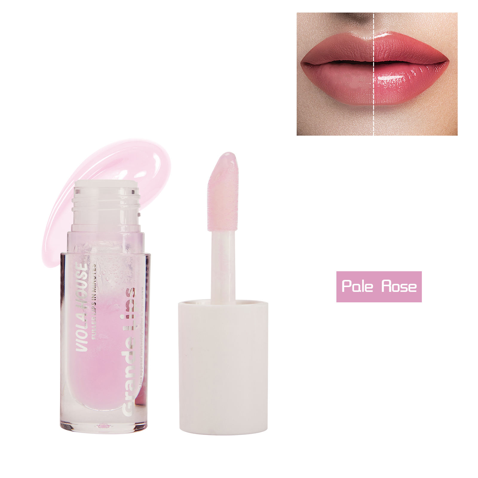Rose pâle