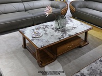 Canapé en cuir gris rembourré de luxe au design américain de haute qualité, ensemble de salon en bois massif brun avec fonction de détente