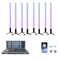 Luz de Tubo LED de 5 pies, Luces de Escenario con Batería Recargable para DJ, Luz de DJ Alimentada por Batería