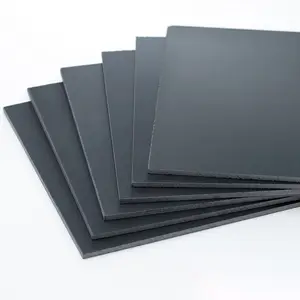 OEM ODM黑色回收hdpe片材1.5毫米HDPE塑料滑块HDPE片材