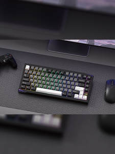 Teclado Mecánico Personalizado AKKO Gem 01 VIA, Tamaño 75%, Desmontaje Rápido, Compatible con VIA, Batería de 8000 mAh, Teclado Magnético - Product Image 2