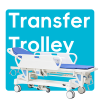 Nouveau chariot patient médical de transfert de civière de transfert manuel de YXZ-E-1 de conception