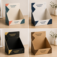Exhibidor de mostrador personalizado PDQ para papelería y artículos de oficina pequeños para minoristas