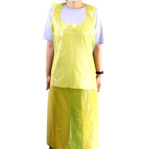 Delantales de polietileno de grado alimenticio PPE 1 para uso multiusos transparente blanco azul - Product Image 1