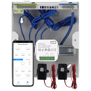 Interruttore Energetico WiFi Tuya Multifunzione, Misuratore di Tensione e Corrente, App per Smartphone, Statistiche Energetiche in Tempo Reale, Giornaliere, <span class=keywords><strong>Mensili</strong></span> e Totali - Product Image 6