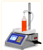 CN-1200 pesant la machine de remplissage semi-automatique de fiole d'huile de petite bouteille