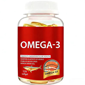 Gélules d'huile de poisson de qualité supérieure pour la santé des femmes, avec une forte concentration d'oméga <span class=keywords><strong>3</strong></span> EPA DHA, pour soutenir la santé cardiovasculaire et cognitive - Product Image 1