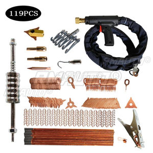 Kit de 146 Piezas para Reparación de Abolladuras en Carrocería de Automóvil, Herramienta de Soldadura por Puntos, Máquina de Soldadura por Puntos, Removedor de Abolladuras, Electrodos de Soldadura por Puntos - Product Image 6