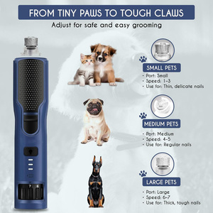 Tagliacapelli Elettrico Silenzioso per Unghie di Cani a 7 Velocità, 800mAh, per <span class=keywords><strong>la</strong></span> Toelettatura delle Zampe degli Animali Domestici - Novità 2025 - Product Image 3