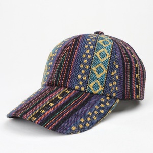 Hommes Femmes Vintage Sports de Plein Air Casquettes de <span class=keywords><strong>Soleil</strong></span> Été Voyage Plage Bohème Tribal Aztèque Géométrique Rayé Ethnique Casquette de Baseball Chapeau - Product Image 6