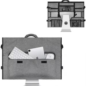 Échantillon gratuit : Sacoche d'ordinateur portable pour bureau et affaires, avec compartiment pour câble USB, batterie externe et fournitures scolaires, idéale pour étudiants et études. - Product Image 2