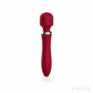 <span class=keywords><strong>Masseur</strong></span> vibrant double tête à double action, 10 modes, en silicone, prix d'usine, jouets sexuels pour adultes, vente en gros, logo personnalisé - Product Image 1