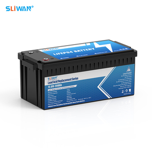 แบตเตอรี่ลิเธียมไอโอเฟอร์รัสเซีย (LiFePO4) 12.8V 200Ah 2560Wh สำหรับโรงงาน  แบบ Deep Cycle  ใช้แทนแบตเตอรี่ตะกั่วกรด สำหรับโซลาร์เซลล์ รถบ้าน เรือ และระบบออฟกริด - Product Image 1