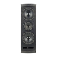 KB3.45 kotak Speaker kolom pasif Dual 4.5 inci, sistem Line Array untuk rapat performa luar ruangan