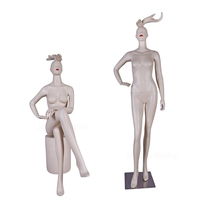 Mannequin d'affichage blanc clair de Dongguan/mannequin/mannequin femme assise