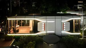 Maisons conteneurs en acier de 40 pieds, résistantes au feu et imperméables, espaces préfabriqués pour sites touristiques, écoles, hôpitaux, entrepôts - Product Image 5