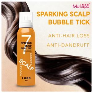 Soin apaisant du cuir chevelu, bulles de croissance des <span class=keywords><strong>cheveux</strong></span> avec acide hyaluronique, végan, sans cruauté, sans paraben, sans gluten et sans sulfate, avec tête de massage - Product Image 4