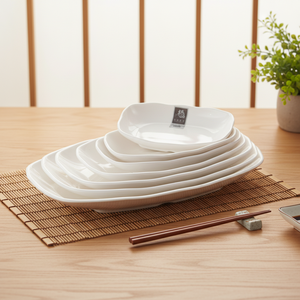 9 Inch White Melamine <strong>Deep</strong> <strong>Plate</strong> ,white Rectangle Melamine <strong>Plate</strong> - Product Image 3