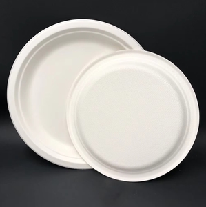 Bán buôn tùy chỉnh dùng một lần tre giấy tấm giá rẻ Đảng Bộ đồ ăn mía bã mía tấm cho thực phẩm phục vụ - Product Image 3