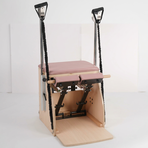 Máquina <span class=keywords><strong>Reformer</strong></span> Wunda Chair de Madera de Roble para Estudio de <span class=keywords><strong>Pilates</strong></span> TORCH, Equipo Multifuncional de Yoga Ecológico para Ejercicio en Casa, 3 Años de Garantía - Product Image 3