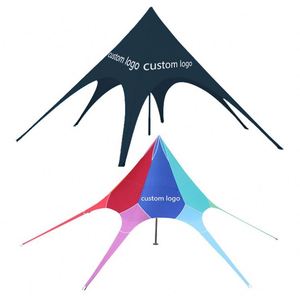 Modern Outdoor Sunshade Portable Double Toped Star <b>Canopy</b> Family Party Wedding <b>Tent</b> - Product Image 1