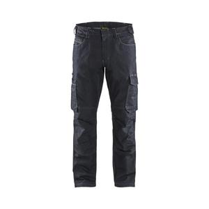 BLAKLADER - 143911418900D112 Pantalones de servicio Denim stretch Azul marino-EAN 7330509652183 PANTALONES DE TRABAJO DE CARGA - Product Image 1