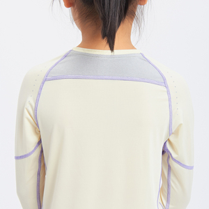 Recién llegado, diseño de camisas de manga larga para niñas, ropa deportiva para gimnasio, ropa deportiva para Yoga, ropa deportiva para niños, ropa deportiva para niñas - Product Image 3