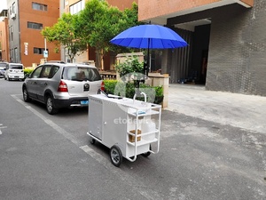Chariot à café mobile commercial Etodevice, chariot de vente ambulant personnalisé pour l'extérieur - Product Image 3