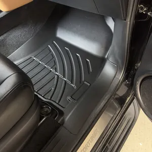 KQD Wholesale Hot Selling Car Auto Other Interior Accessories TPO/TPE Foot Floor Mat For Mitsubishi Mirage G4 2019