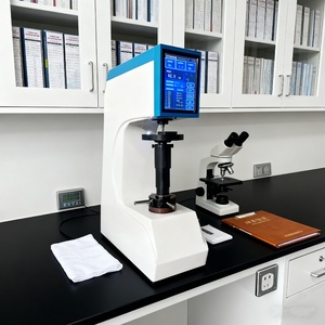 ISO 6508 ASTM เครื่องทดสอบความแข็งอัตโนมัติหน้าจอสัมผัสที่ไวต่อ E18เครื่องมือวัดอเนกประสงค์ที่มีความไวต่อ200HRS-150T SC - Product Image 1