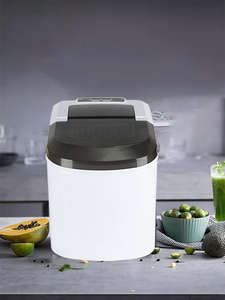 Machine à glaçons électrique compacte et silencieuse avec réservoir de 2,2 L, capacité quotidienne pour usage commercial et domestique - Product Image 2