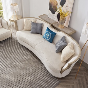 Đồ Nội Thất Bằng Vải Mỹ Đồ Gỗ Đơn Giản Đồ Nội Thất Sofa Kiểu Mỹ Ánh Sáng Kết Hợp Sang Trọng Đồ Nội Thất Sofa Phòng Lving - Product Image 5