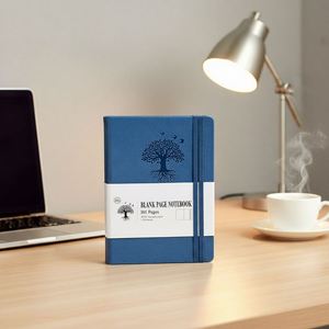 Agenda en cuir PU personnalisé avec logo 2026, avec élastique, couverture rigide, carnet vierge, carnet de voyage, carnet de croquis - Product Image 4