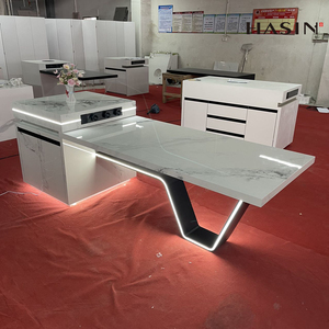 Gran oferta, Isla De Cocina con fregadero, juego De muebles, <span class=keywords><strong>encimera</strong></span> De piedra sinterizada, armarios De Cocina personalizados completos - Product Image 6