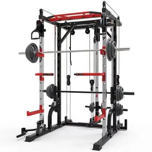 Uso domestico Bodybuilding Formazione Tozzo Power Rack Multi Funzionale Stazione di Peso Esercizio Palestra Attrezzature Per Il Fitness Macchina