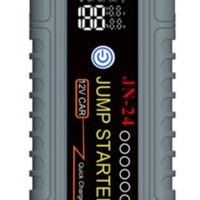 Démarreur de secours automobile OEM JN-24 avec courant de pointe de 4000A, lumière LED et sortie de charge USB-A pour camions
